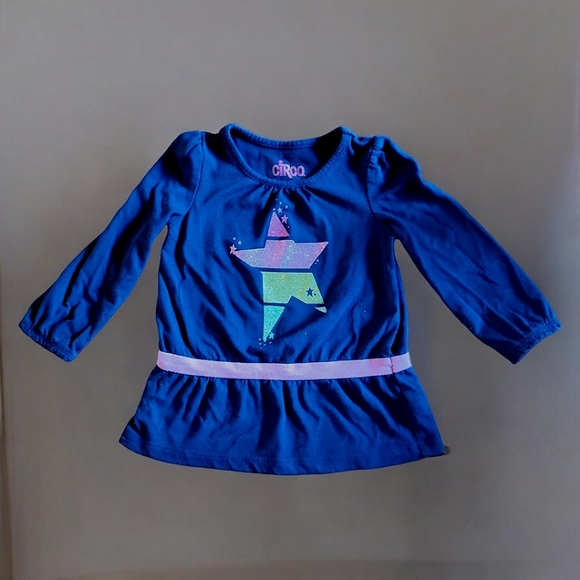 Circo Other - Circo Dark Blue Long Sleeve T-Shirt Stars 18M